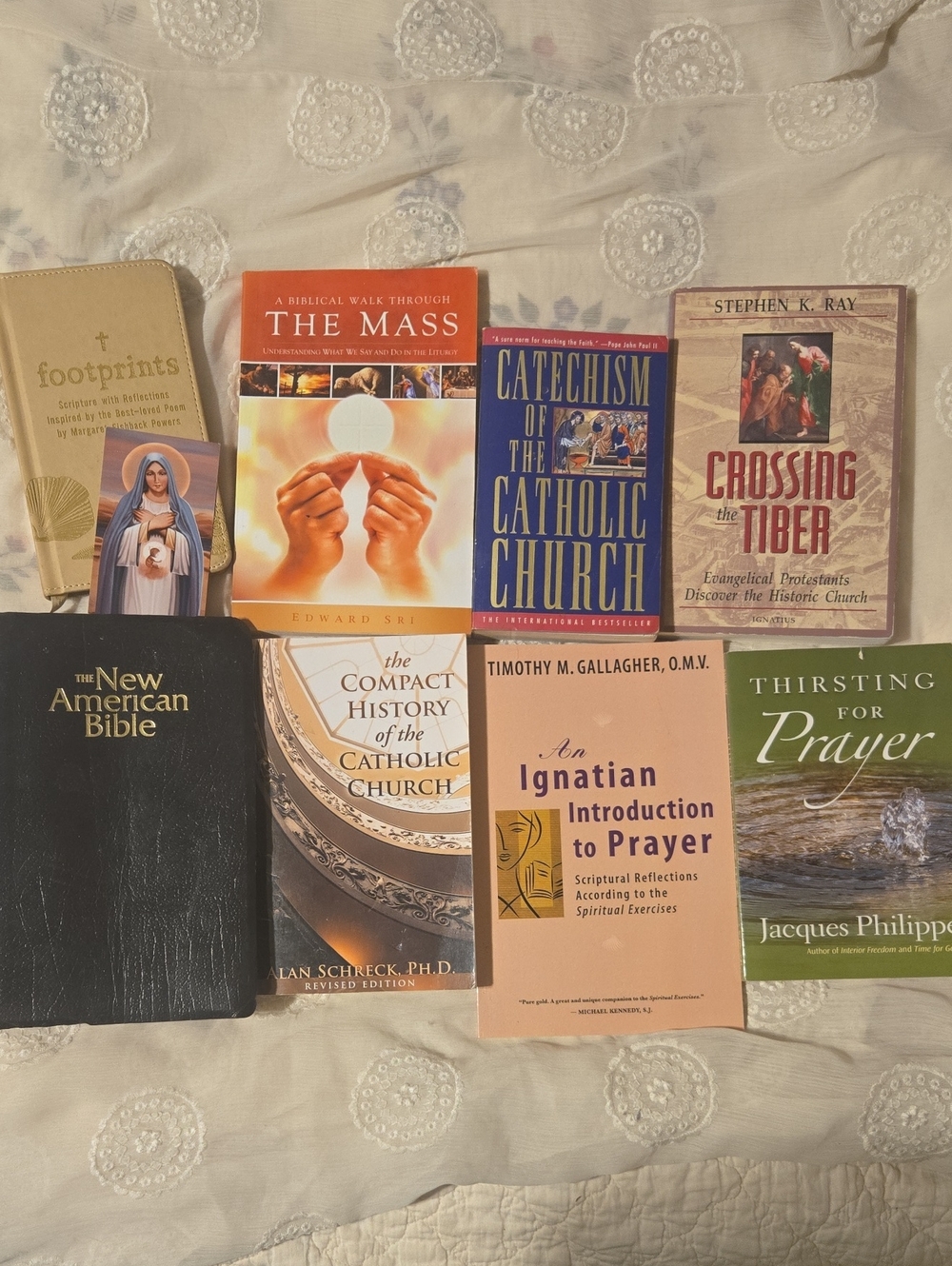 Catholic Super Bundle Book New American Bible Study Prayer Religous Gift